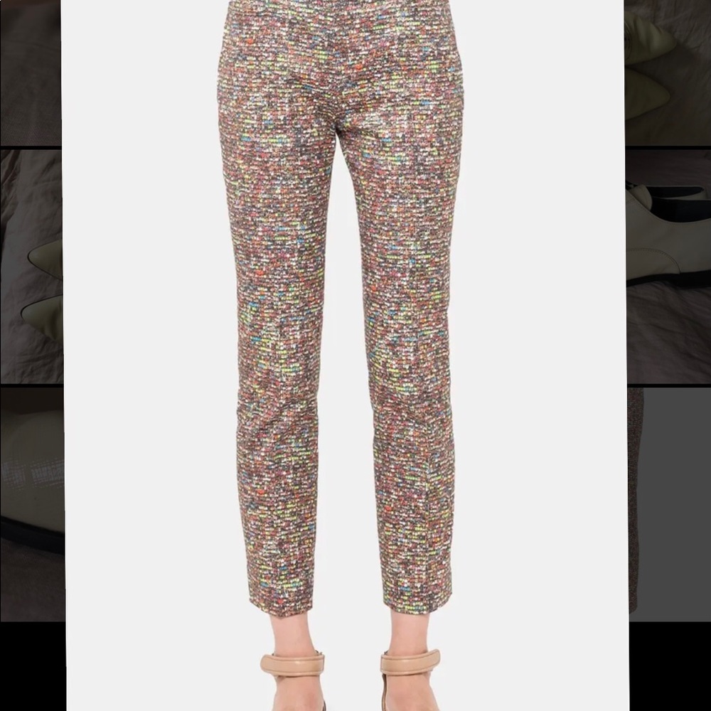 Akris Punto Franca Pants - Stadium Print
